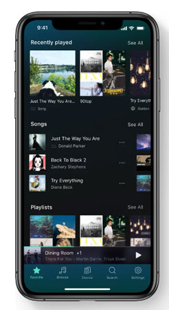 set up tidal wiim app
