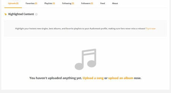 sync spotify playlist to audiomack