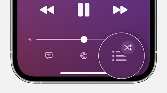 turn off apple music shuffle on ios android 
