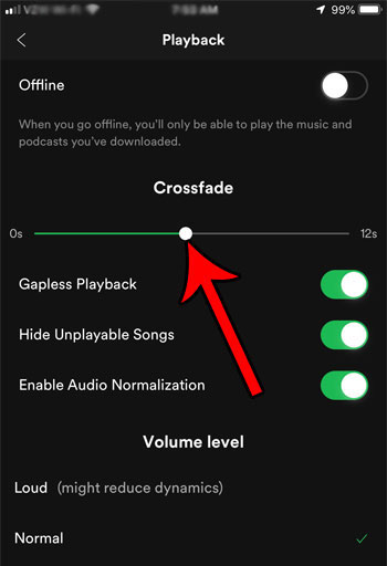 turn off spotify crossfade to solve spotify not play certain songs