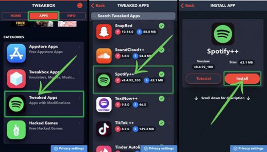 hack free premium apk ios via tweakbox