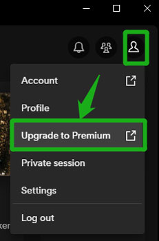 upgrade to spotify premium