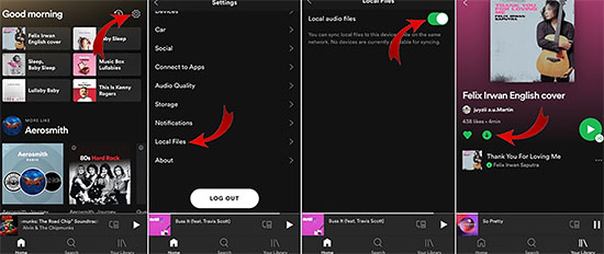 upload flac to spotify on mobile