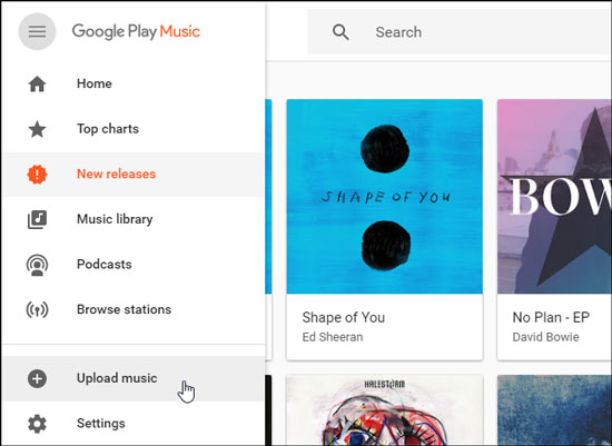 upload spotify to google play music for honor magicwatch 2