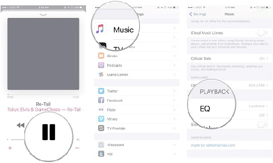 use apple music equalizer on iphone