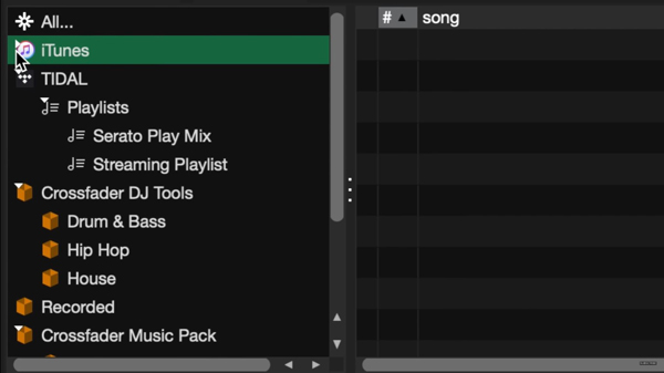 use tidal in serato