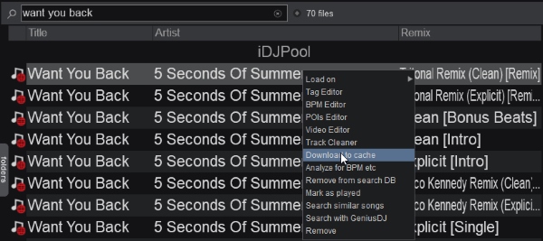 download soundcloud to cache on virtual dj