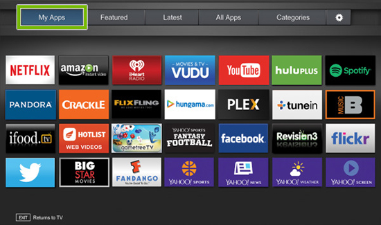 install spotify on vizio tv with vizio internet apps plus