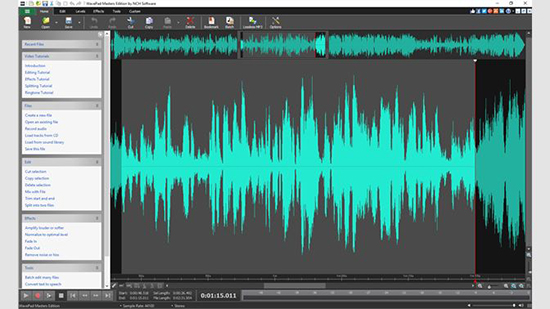 free online audio editor