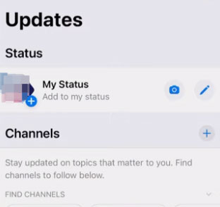 whatsapp status camera