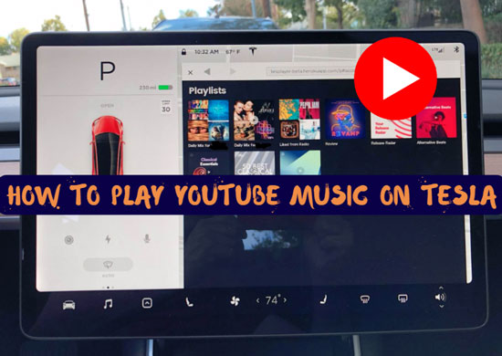 youtube music tesla