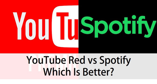 youtube red vs spotify