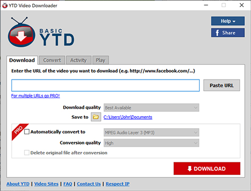 ytd video downloader youtube to mp3 android