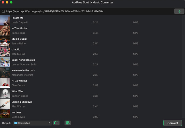 import spotify playlists to audfree spotify playlist downloader