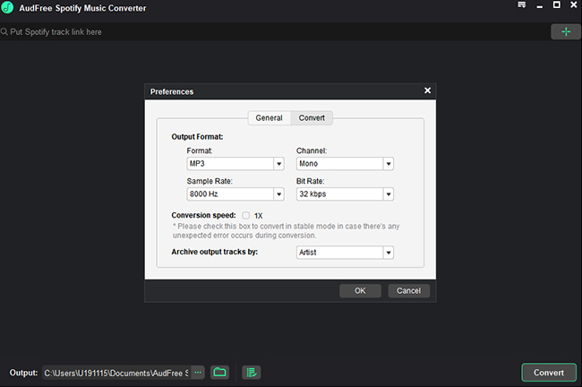 set output parameters for streamlabs obs