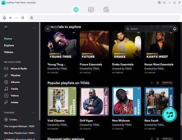 audfree tidal music converter