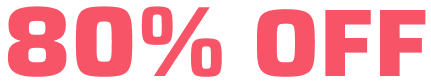 80% OFF