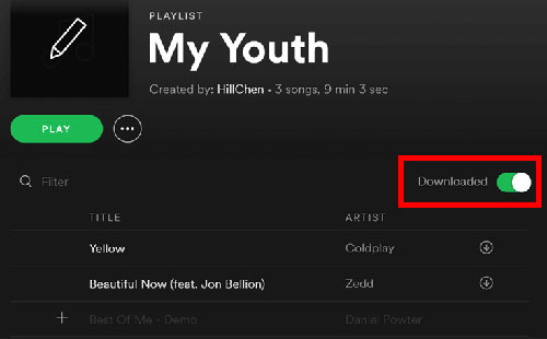 download spotify songs to computer
